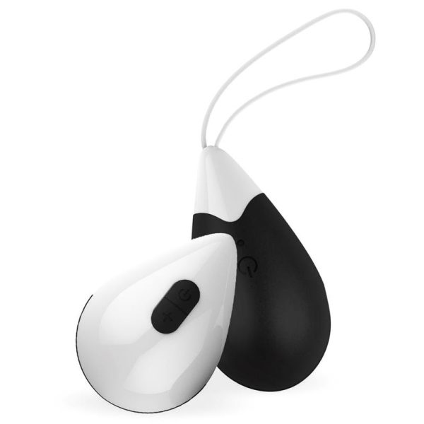 Huevo Vibrador Control Remoto USB Silicona Negro - imagen 2
