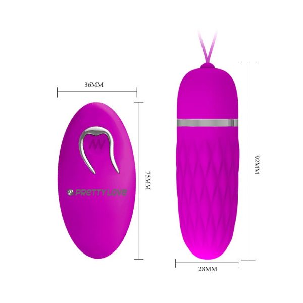 Huevo Vibrador Dawn Color Púrpura - imagen 2