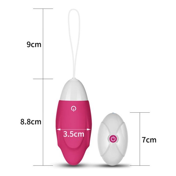 Huevo Vibrador iJoy Control Remoto USB Rosa - imagen 4