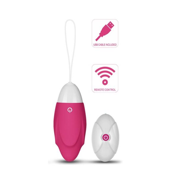 Huevo Vibrador iJoy Control Remoto USB Rosa - imagen 2
