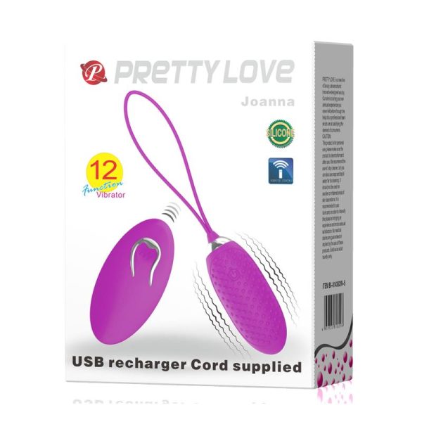 Huevo Vibrador Joanna USB Purpura - imagen 5