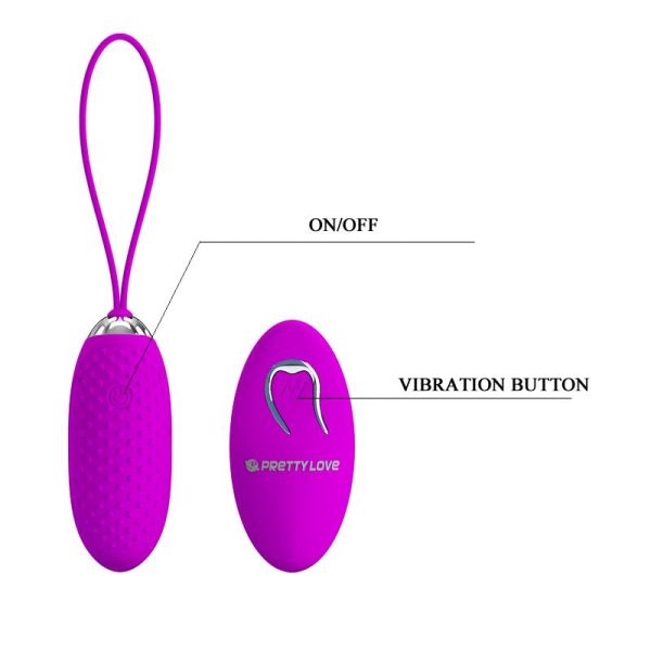 Huevo Vibrador Joanna USB Purpura - imagen 7