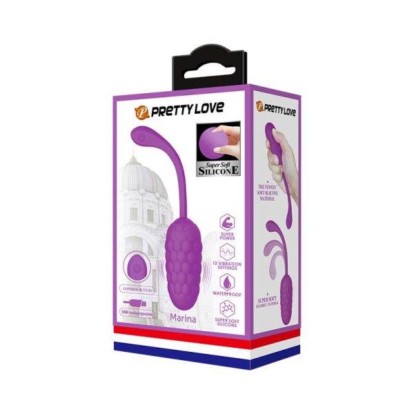 Huevo Vibrador USB Silicona Marina - imagen 6