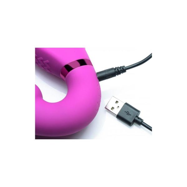 Inflatable Vibrador Doble Funcion Inflable Control Remoto Rosa - imagen 5