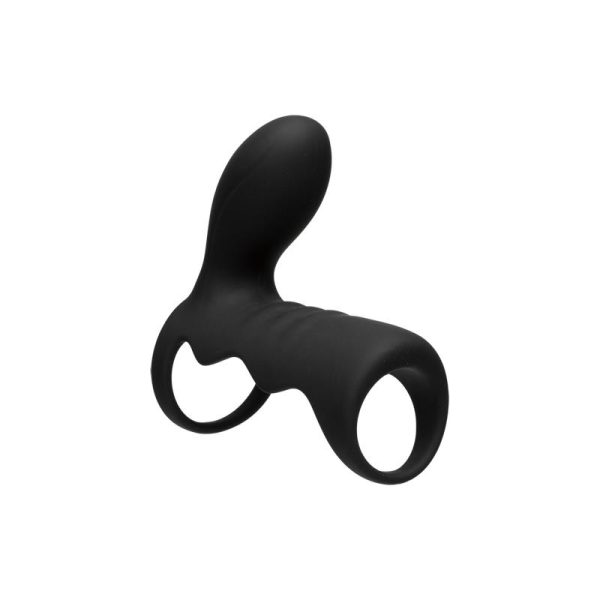 Jaula para el Pene con Vibración y Control Remoto Negro - imagen 4