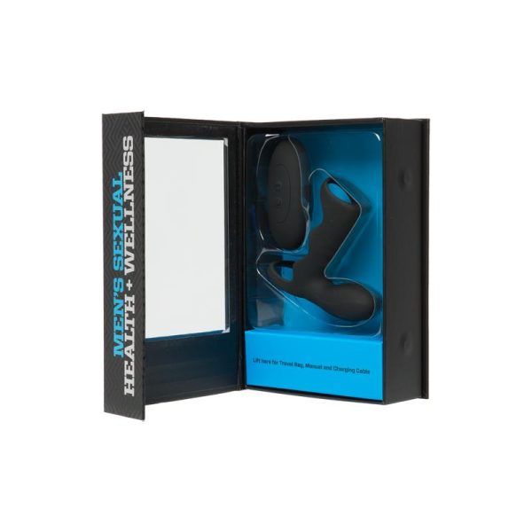 Jaula para el Pene con Vibración y Control Remoto Negro - imagen 8