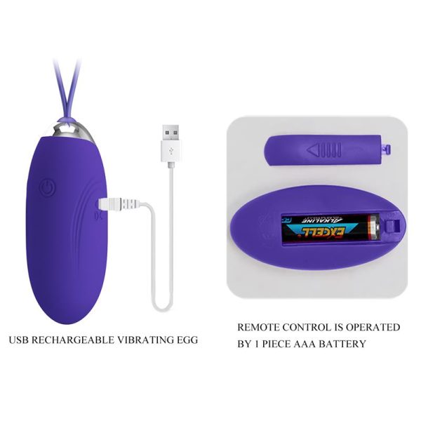 Jenny Youth Huevo Vibrador con Control Remoto - imagen 10