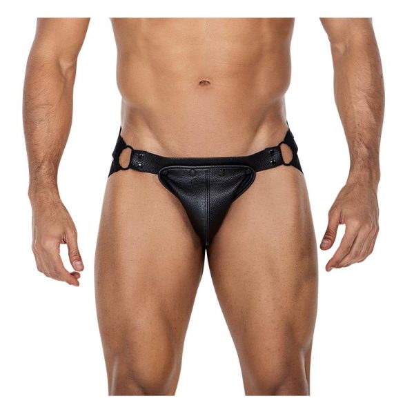 JOCKSTR4P02 Suspensorio Jocksnap Negro - imagen 3