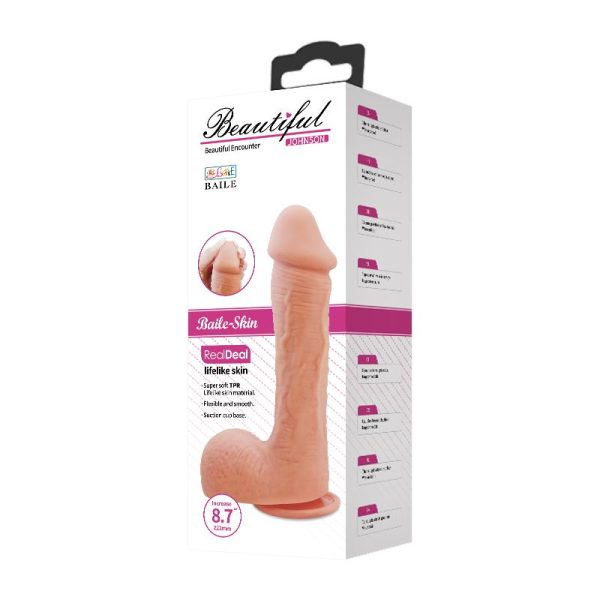 Johnson Dildo Realista con Ventosa Natural - imagen 6