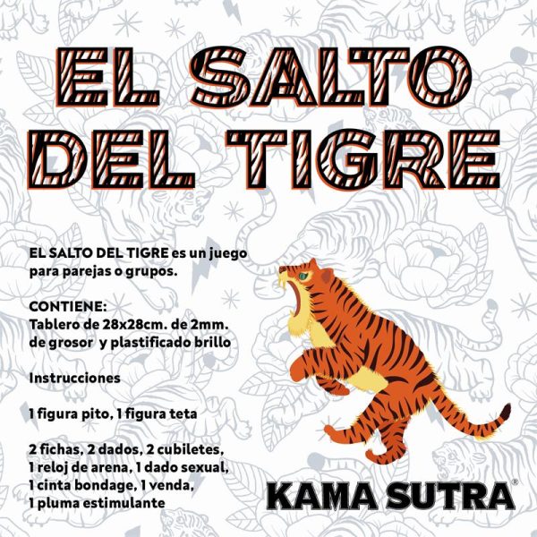 Juego de Mesa el Salto del Tigre Erótico - imagen 2