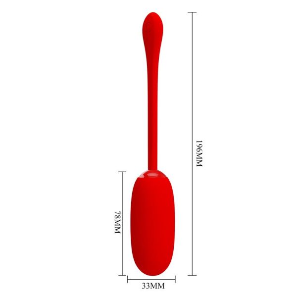 Julius Huevo Vibrador Rojo - imagen 9