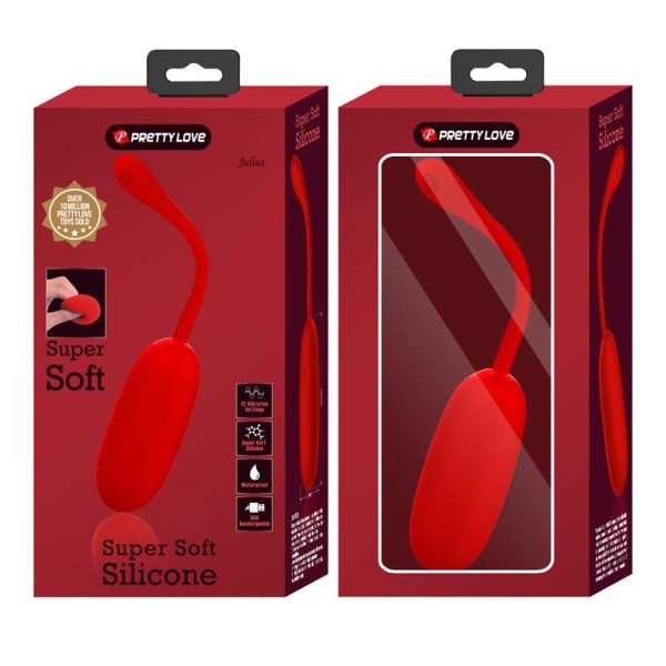 Julius Huevo Vibrador Rojo - imagen 10