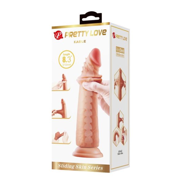 Dildo Piel Deslizante Kable 8.3 - 21 cm - imagen 7