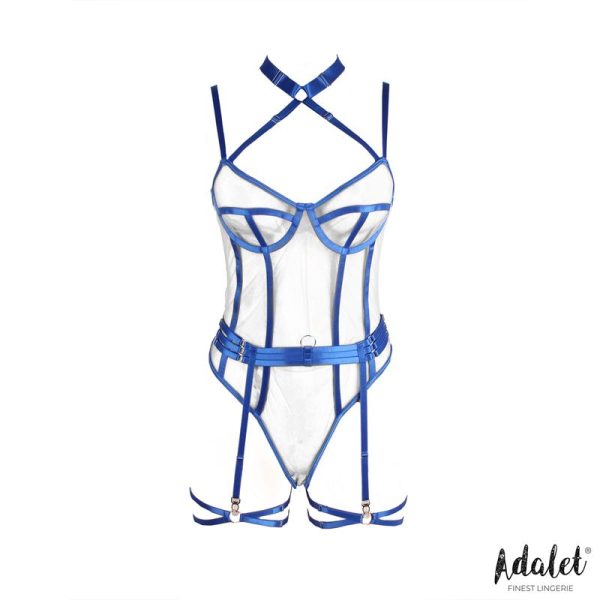 Killye Teddy de Malla con Tiras con Ligas Azul - imagen 3