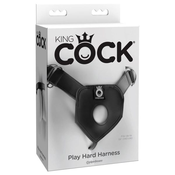King Cock Play Hard Arnés Negro - imagen 4
