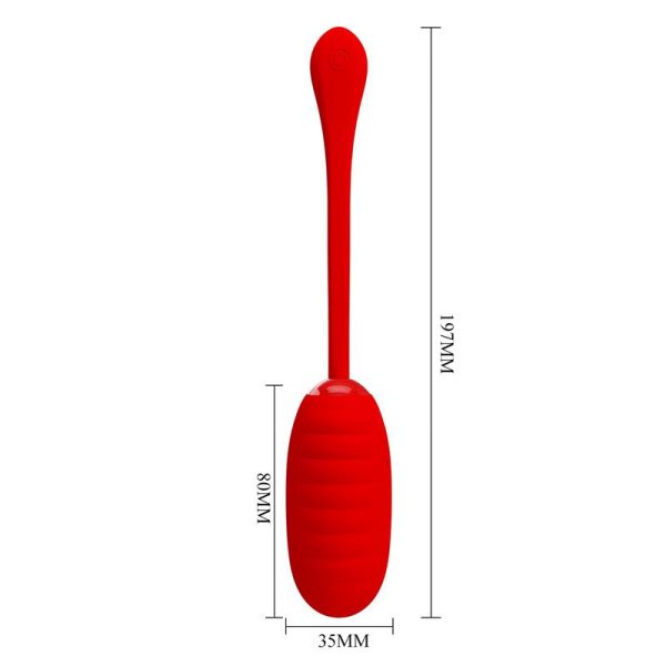 Kirk Huevo Vibrador Rojo - imagen 11