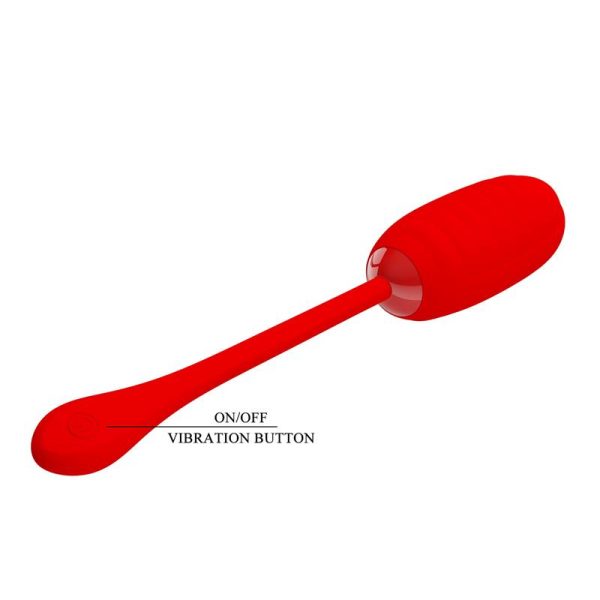 Kirk Huevo Vibrador Rojo - imagen 5