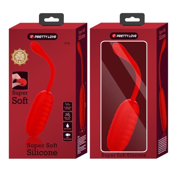 Kirk Huevo Vibrador Rojo - imagen 9