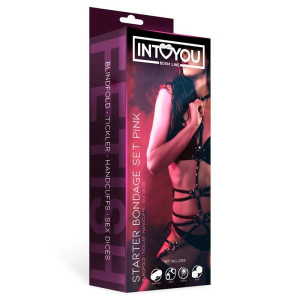 Kit de Bondage para Principiantes Starters 4 Piezas Rosa - imagen 8