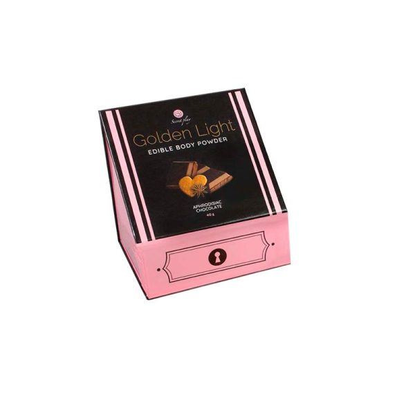 Kit Polvos 100% Comestibles y Plumero Sabor Chocolate, Canela y Jengibre - imagen 2