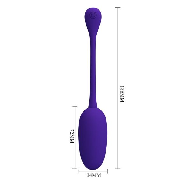 Knucker Huevo Vibrador Púrpura - imagen 2