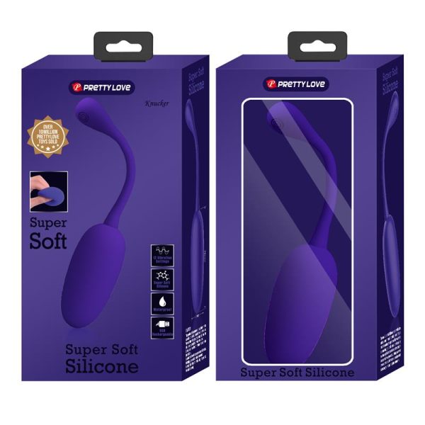 Knucker Huevo Vibrador Púrpura - imagen 3