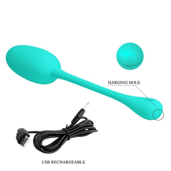 Knucker Huevo Vibrador Verde - imagen 4