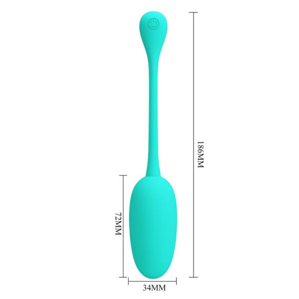 Knucker Huevo Vibrador Verde - imagen 6