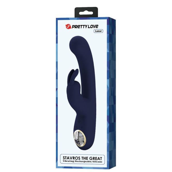 Lamar Vibrador Punto-G Azul Oscuro - imagen 3