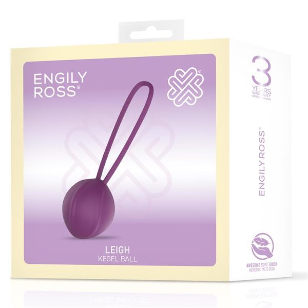 Leigh Bola Kegel Silicona Púrpura - imagen 2