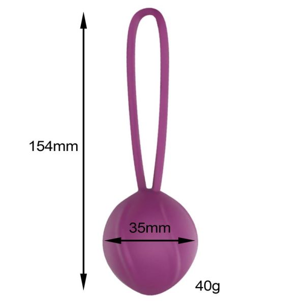 Leigh Bola Kegel Silicona Púrpura - imagen 3