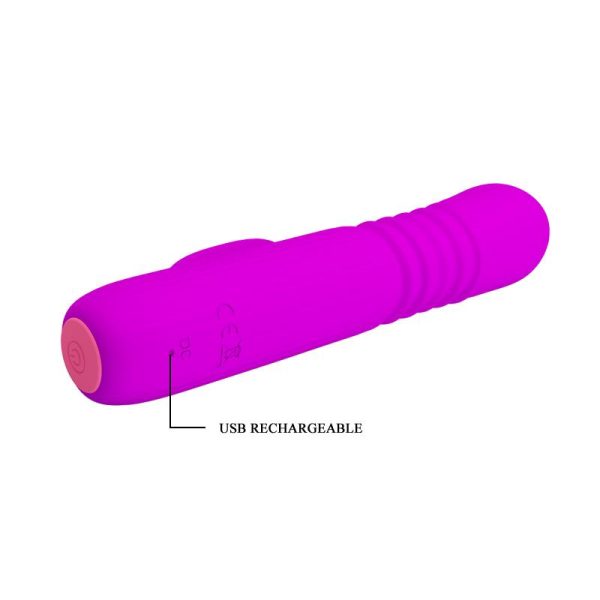 Leopold Vibrador con Función de Movimiento USB Silicona - imagen 8