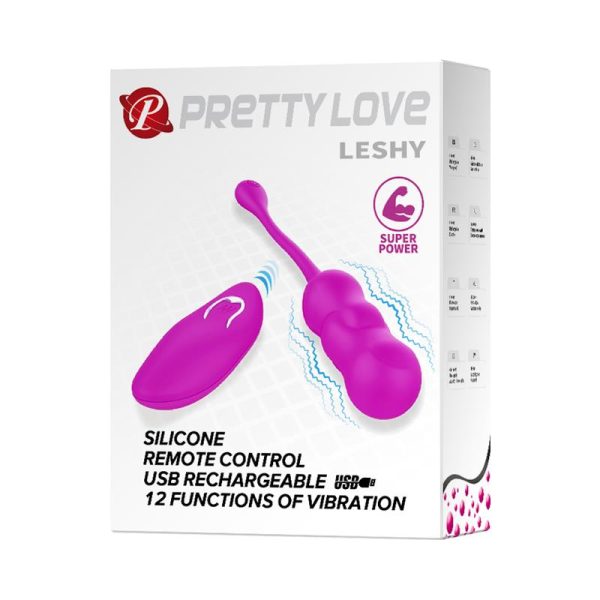 Leshy Huevo Vibrador con Control Remoto USB - imagen 7