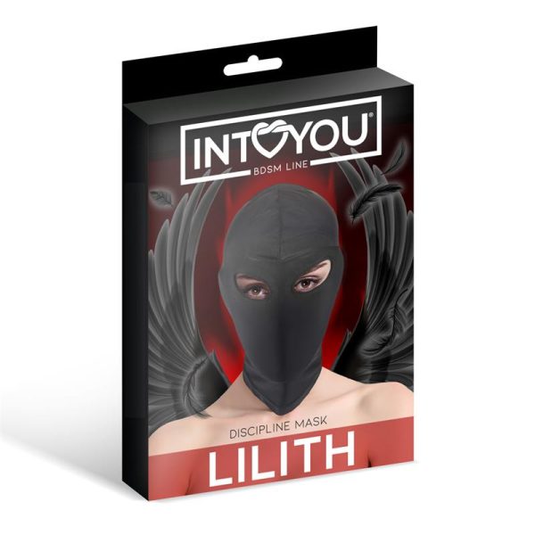 Lilith Máscara de Incógnito con Abertura en los Ojos Negro - imagen 2