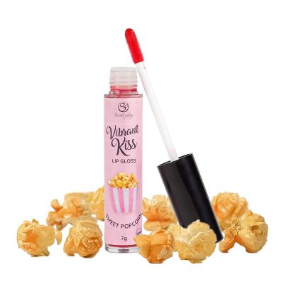 Lip Gloss Vibrant Kiss Sabor Palomitas Dulces