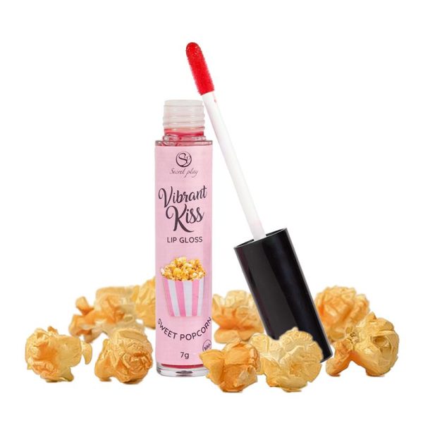 Lip Gloss Vibrant Kiss Sabor Palomitas Dulces