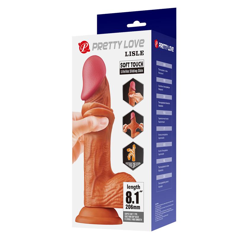 Dildo Realista Piel Deslizante 20.6 cm 7 Dildo Realista Piel Deslizante 20.6 cm - Imagen 7
