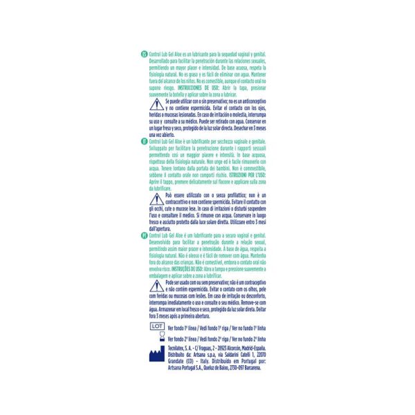 Lubricante Aloe 75 ml - imagen 2