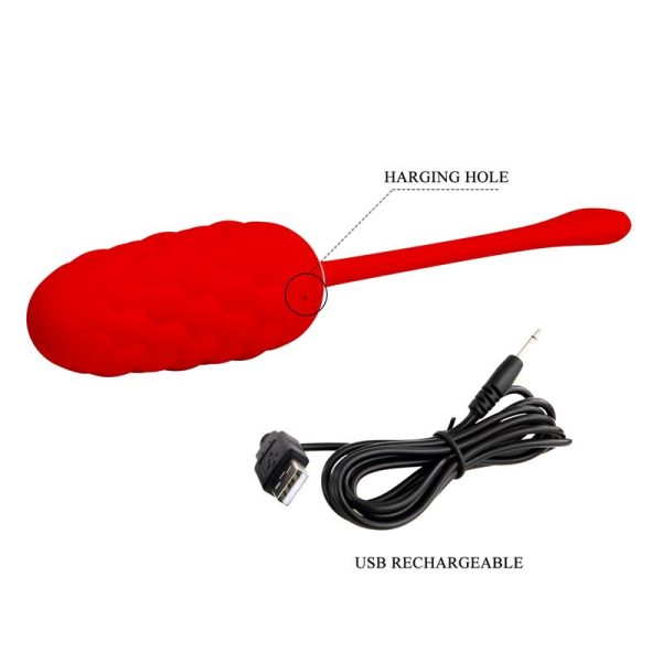 Marina Huevo Vibrador Rojo - imagen 11