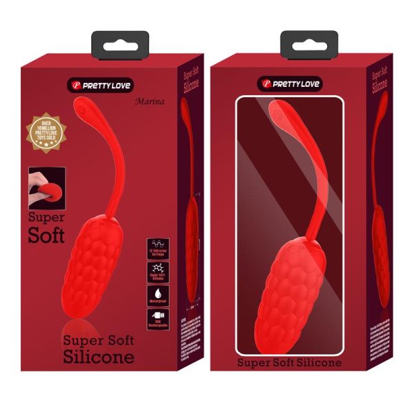 Marina Huevo Vibrador Rojo - imagen 8