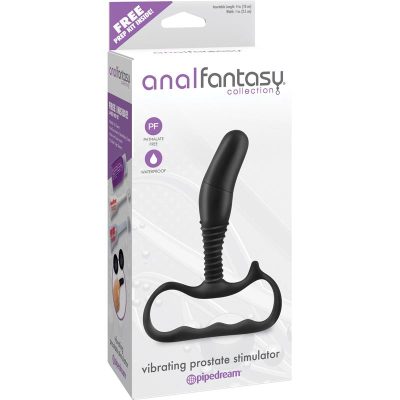 Anal Fantasy Collection Estimulador Vibrador de Próstata  - Color Negro