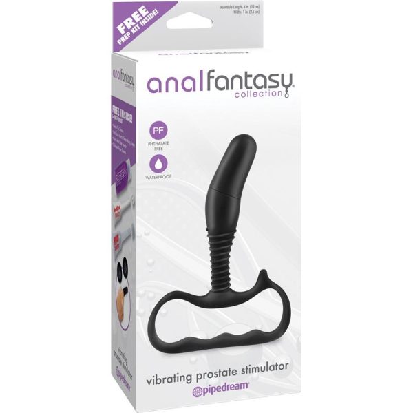 Anal Fantasy Collection Estimulador Vibrador de Próstata  - Color Negro - imagen 2