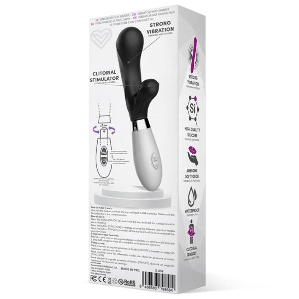 Maverdick Vibrador Silicona Negro - imagen 2