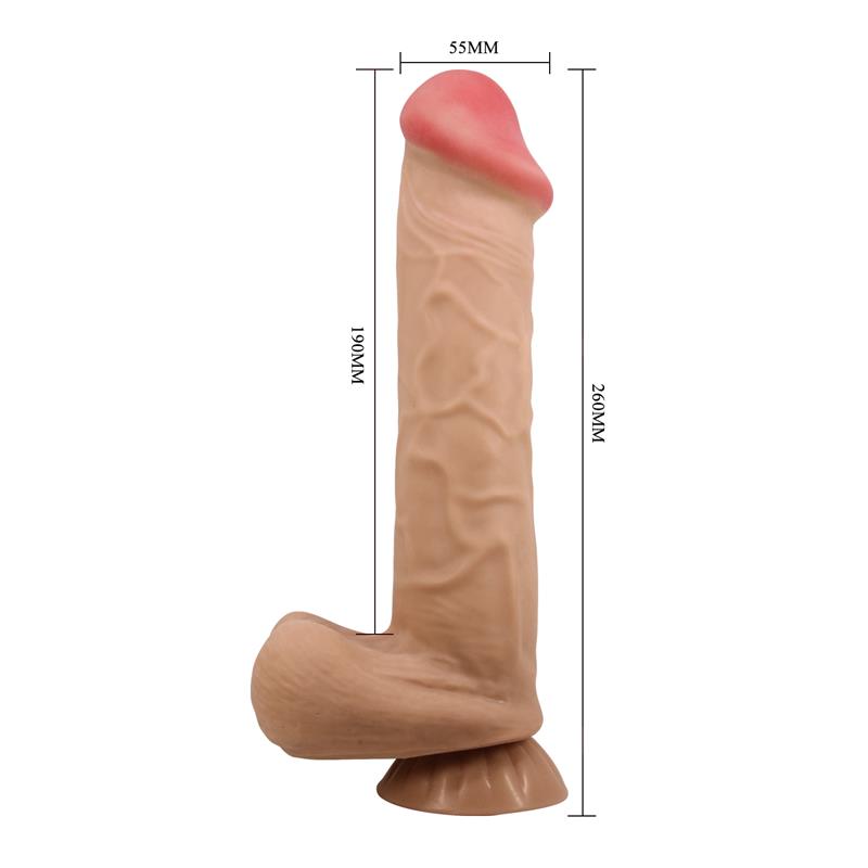 Dildo Realista Piel Deslizante 26 cm 5 Dildo Realista Piel Deslizante 26 cm - Imagen 5