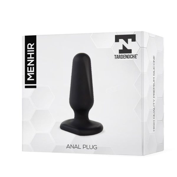 Menhir Plug Anal Silicona Negro - imagen 4