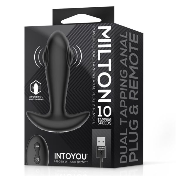Milton Plug Anal con Doble Tapping y Control Remoto - imagen 2
