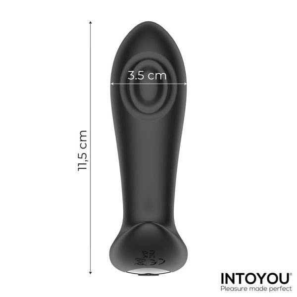Milton Plug Anal con Doble Tapping y Control Remoto - imagen 7