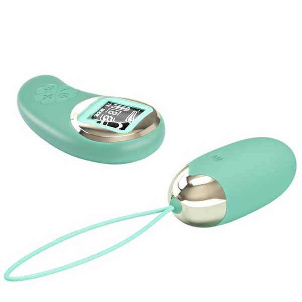 Mina Huevo Vibrador con Control Remoto Pantalla Digital Verde - imagen 8