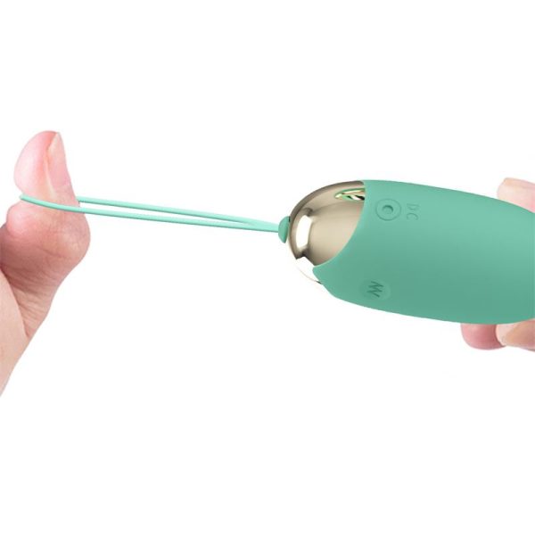 Mina Huevo Vibrador con Control Remoto Pantalla Digital Verde - imagen 9