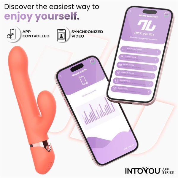 Mindy Vibrador con Anillo de Bolas Up and Down, Finger y Pulsación con APP - imagen 8